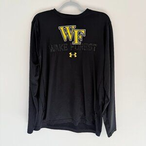 🖤 Under Armour Wake Forest Demon Deacons Long Sleeve Performance Shirt 🖤